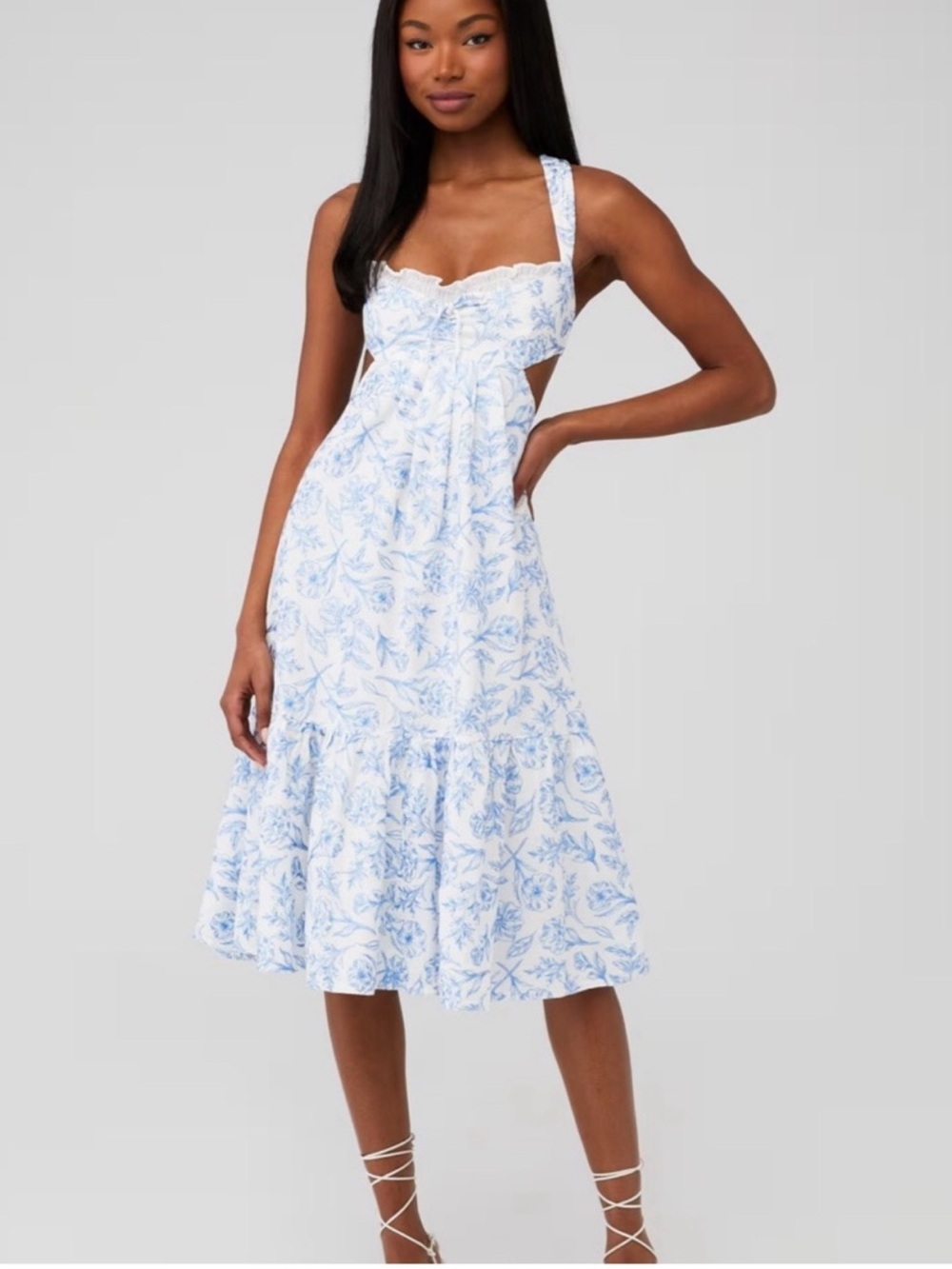 For Love & Lemons Maisie Midi Dress